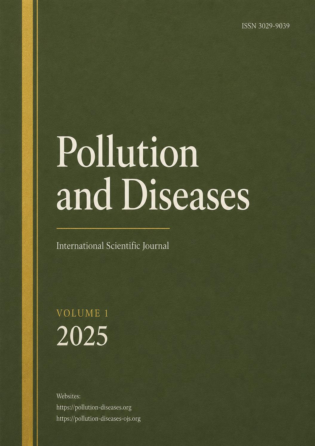 Pollution and Diseases is an international, interdisciplinary journal.